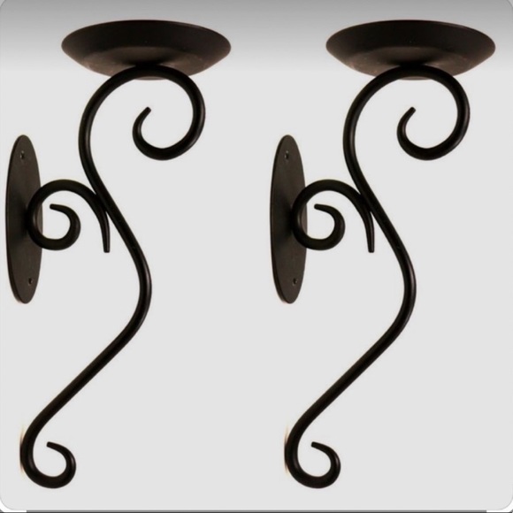 PARTYLITE HEARTHSIDE WELCOMING WALL SCONCE PAIR - Picture 1 of 6